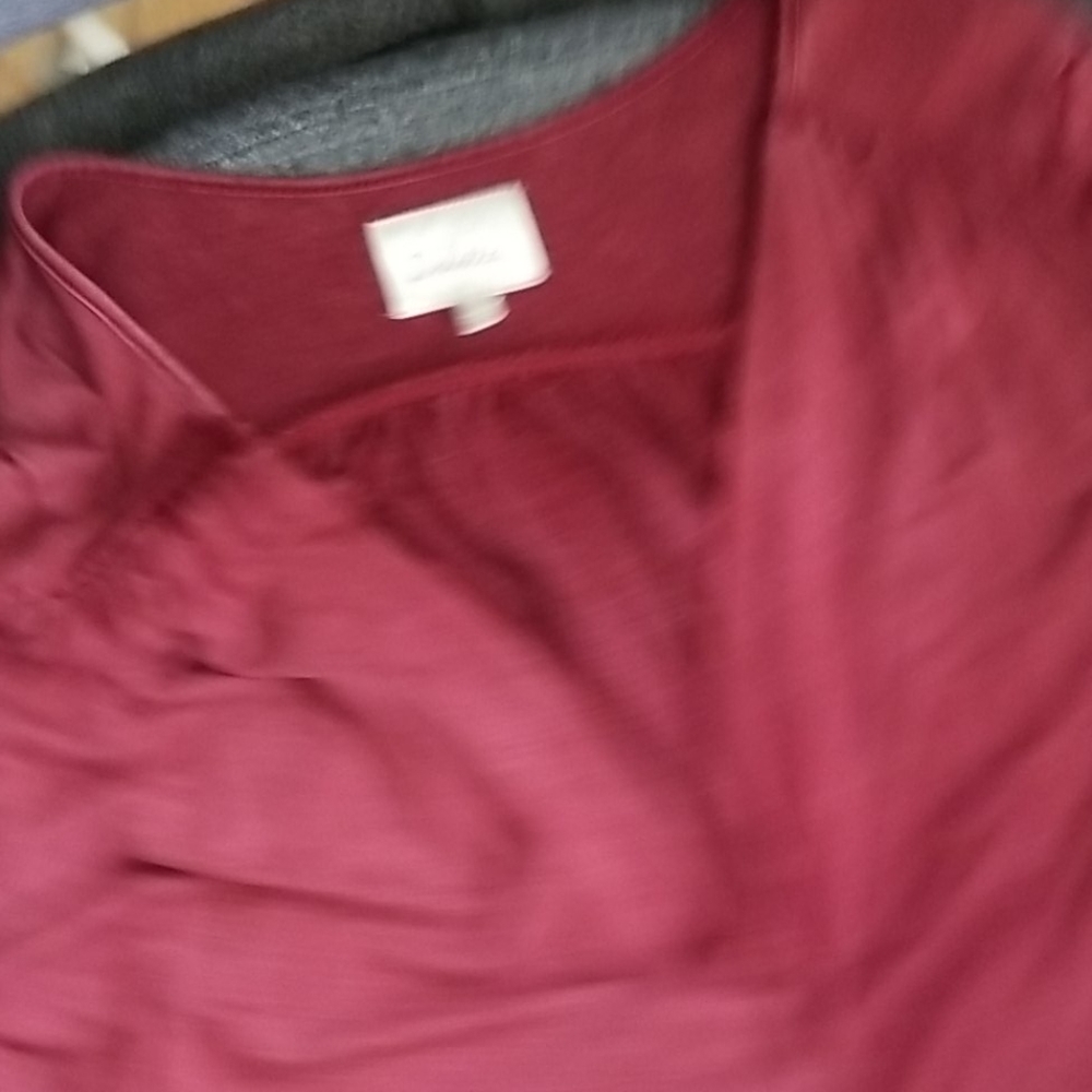 Anthropologie bell sleeve wrap top - Picture 7 of 7